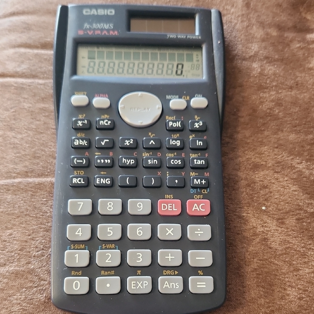 Casio FX-300MS Scientific Calculator - Gray